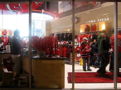 Nj devils store - The Devils Devils Den is open Monday – Friday, from 11 a.m. – 4 p.m. and has extended hours on game nights. In addition, on game nights, there are additional team stores located inside Prudential Center at the following locations: Kids Store located at Section 16; Jersey Zone located at Section 22; 47 Brand located at Section 7